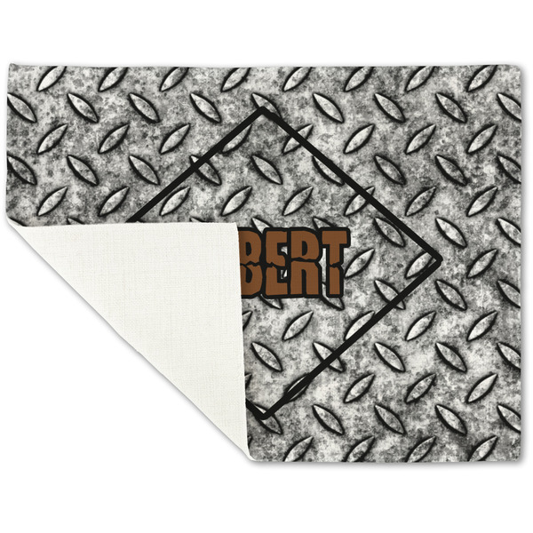 Diamond Plate Linen Placemat - Folded Corner (single side)