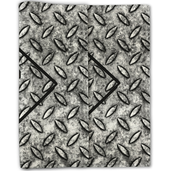 Diamond Plate Linen Placemat - Folded Half (double sided)