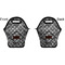 Diamond Plate Lunch Bag - Front and Back
