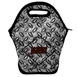 Diamond Plate Lunch Bag w/ Name or Text