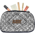 Diamond Plate Makeup / Cosmetic Bag - Medium (Personalized)