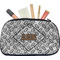 Diamond Plate Makeup / Cosmetic Bag - Medium (Personalized)