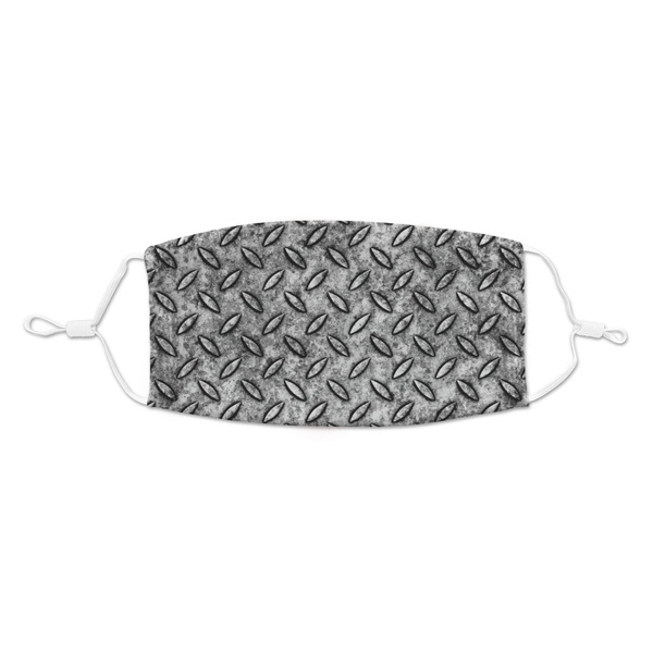 Custom Diamond Plate Kid's Cloth Face Mask - Standard