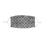 Diamond Plate Kid's Cloth Face Mask - XSmall