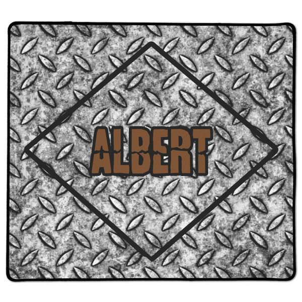 Custom Diamond Plate XL Gaming Mouse Pad - 18" x 16" (Personalized)