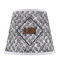 Diamond Plate Poly Film Empire Lampshade - Front View
