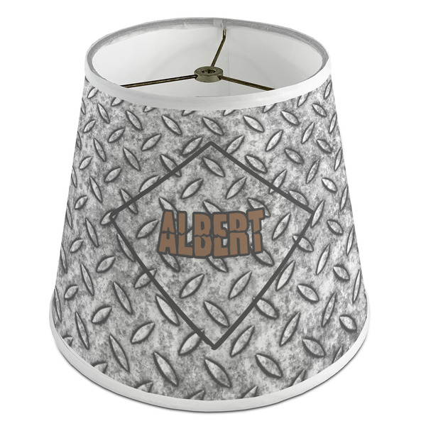 Custom Diamond Plate Empire Lamp Shade (Personalized)