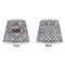 Diamond Plate Poly Film Empire Lampshade - Approval