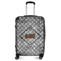 Diamond Plate Suitcase - 24" Medium - Checked (Personalized)