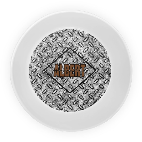 Diamond Plate Melamine Bowl - Center