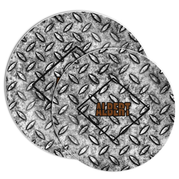 Diamond Plate Melamine Plates - PARENT/MAIN