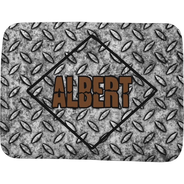 Diamond Plate Memory Foam Bath Mat 48 X 36