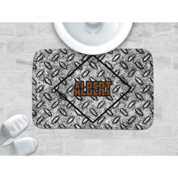 Diamond Plate Memory Foam Bath Mat - LIFESTYLE 34x21