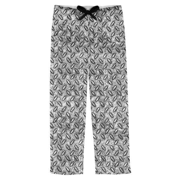 Custom Diamond Plate Mens Pajama Pants - L
