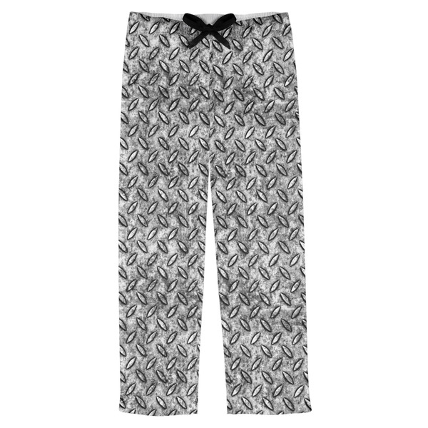 Custom Diamond Plate Mens Pajama Pants - S