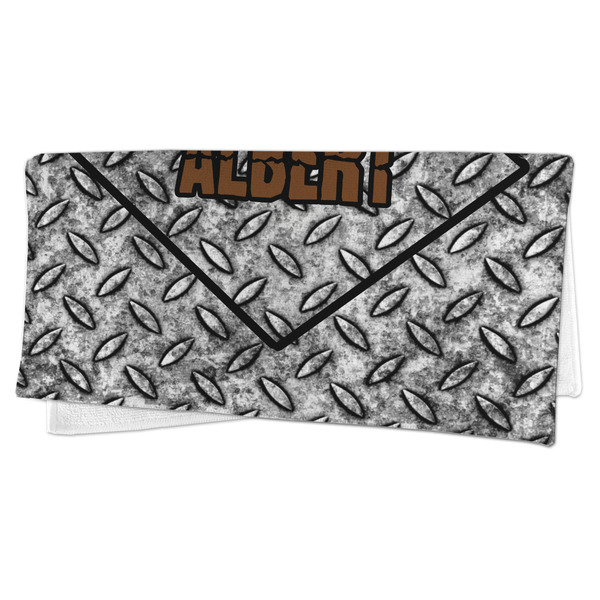 Diamond Plate Microfiber Dish Rag - FOLDED (half)