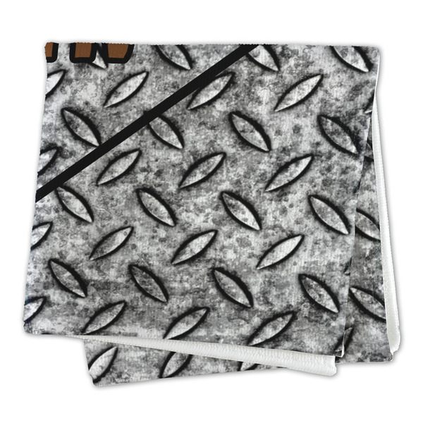 Diamond Plate Microfiber Dish Rag - FOLDED (square)