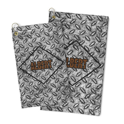 Diamond Plate Microfiber Golf Towel (Personalized)