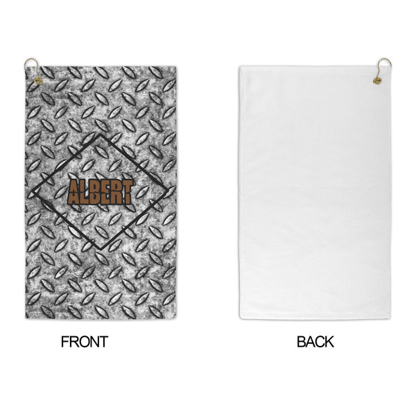 Diamond Plate Microfiber Golf Towels - APPROVAL