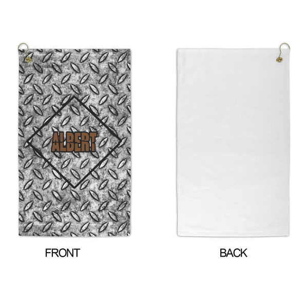 Diamond Plate Microfiber Golf Towels - APPROVAL