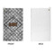 Diamond Plate Microfiber Golf Towels - APPROVAL