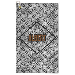 Diamond Plate Microfiber Golf Towel (Personalized)
