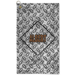 Diamond Plate Microfiber Golf Towel - Large (Personalized)