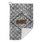 Diamond Plate Microfiber Golf Towels Small - FRONT FOLDED