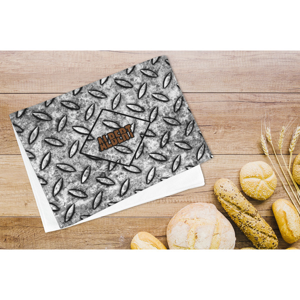 Diamond Plate Microfiber Kitchen Towel - LIFESTYLE