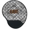 Diamond Plate Mouse Pad with Wrist Support - Main