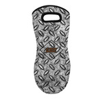 Diamond Plate Neoprene Oven Mitt w/ Name or Text