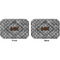 Diamond Plate Octagon Placemat - Double Print Front and Back