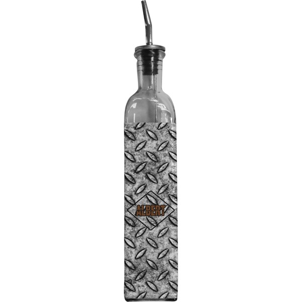 Custom Diamond Plate Oil Dispenser Bottle (Personalized)