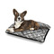 Diamond Plate Outdoor Dog Beds - Medium - IN CONTEXT