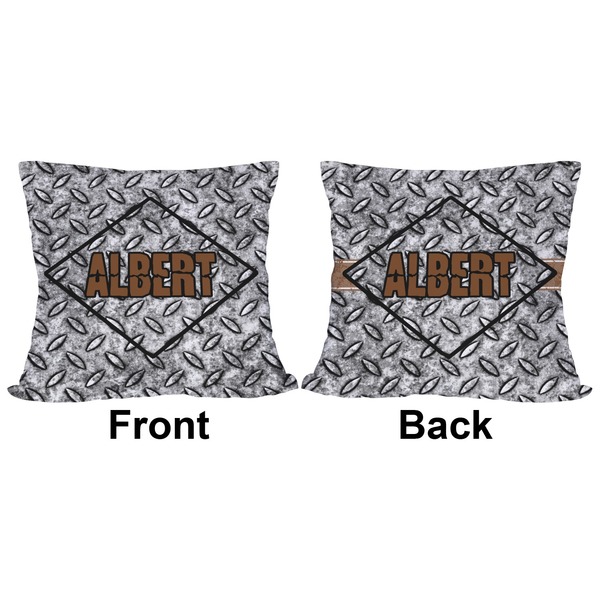Diamond Plate Outdoor Pillow - 20x20