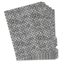 Diamond Plate Binder Tab Divider Set (Personalized)