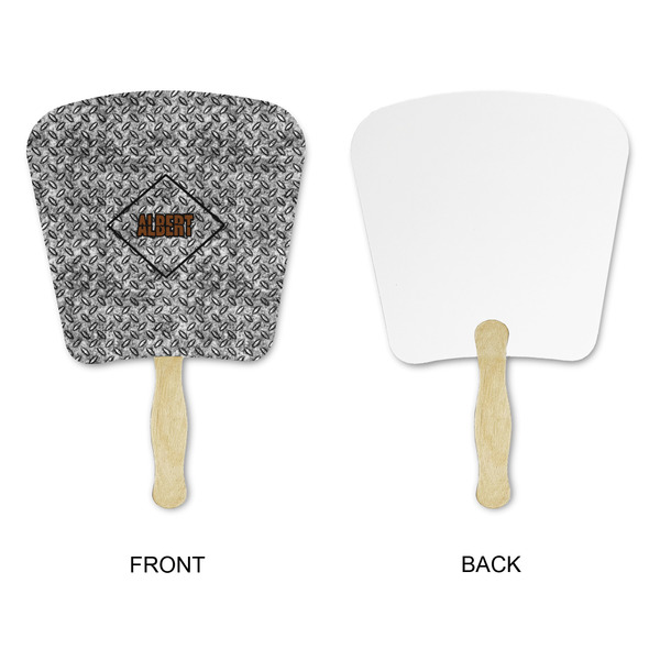 Diamond Plate Paper Fans - Approval