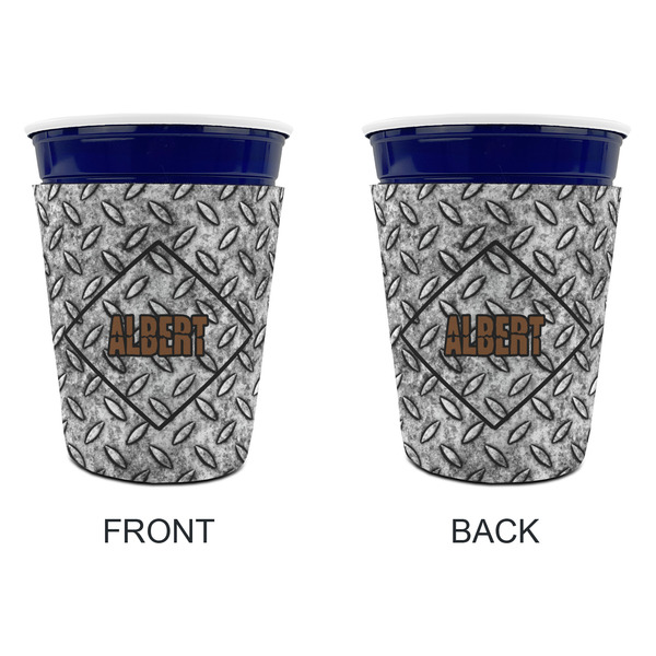 Diamond Plate Party Cup Sleeves - without bottom - Approval