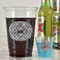 Diamond Plate Party Cups - 16oz - In Context