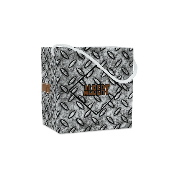 Custom Diamond Plate Party Favor Gift Bags - Gloss (Personalized)