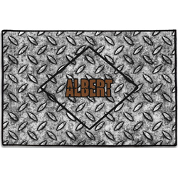 Diamond Plate Door Mat - 36"x24" (Personalized)