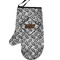 Diamond Plate Left Oven Mitt (Personalized)
