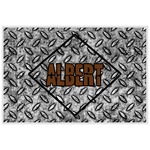 Diamond Plate Laminated Placemat w/ Name or Text
