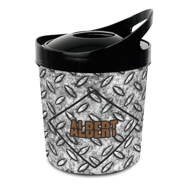 Custom Diamond Plate Plastic Ice Bucket (Personalized)