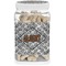 Diamond Plate Dog Treat Jar (Personalized)