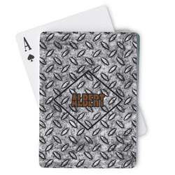 Diamond Plate Playing Cards (Personalized)