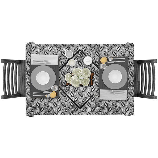 Diamond Plate Rectangular Tablecloths - LIFESTYLE