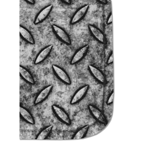 Diamond Plate Sanitizer Holder Keychain - Detail