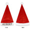 Diamond Plate Santa Hats - Front and Back (Single Print) APPROVAL