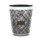 Diamond Plate Shot Glass - Two Tone - FRONT